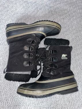 Sorel 1964 Pac Nylon - Black Men’s Size 10 in EUC